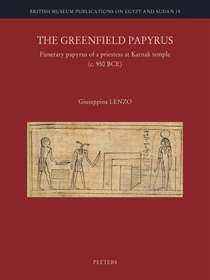 cover image of The Greenfield Papyrus